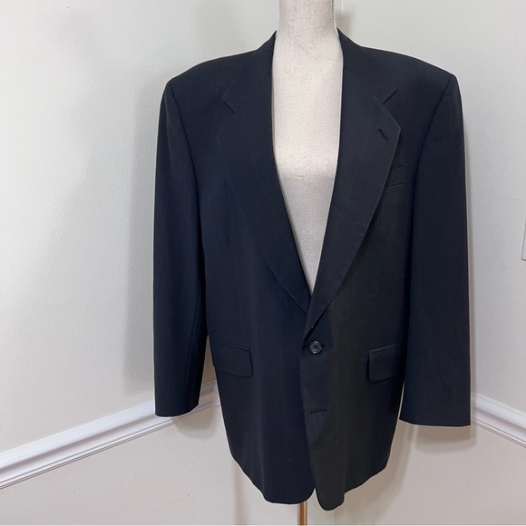 Other - Oscar de la Renta - Classic Black Men's Blazer R 44